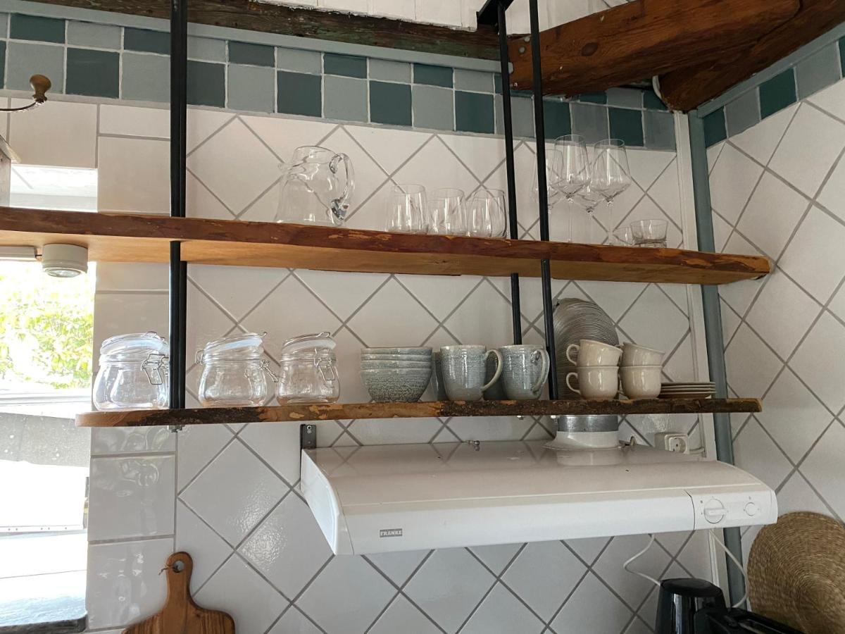 B&B Bland Ormbunkar Och Rosor Falkenbergs Eksteriør billede